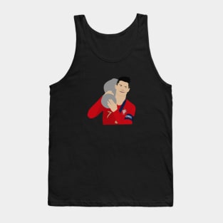 Cristiano ronaldo winning the Nations league Tank Top